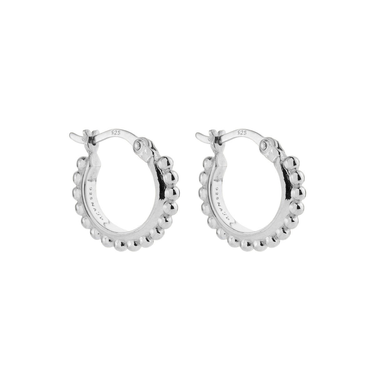 NAJO Chia Silver Hoop Earring