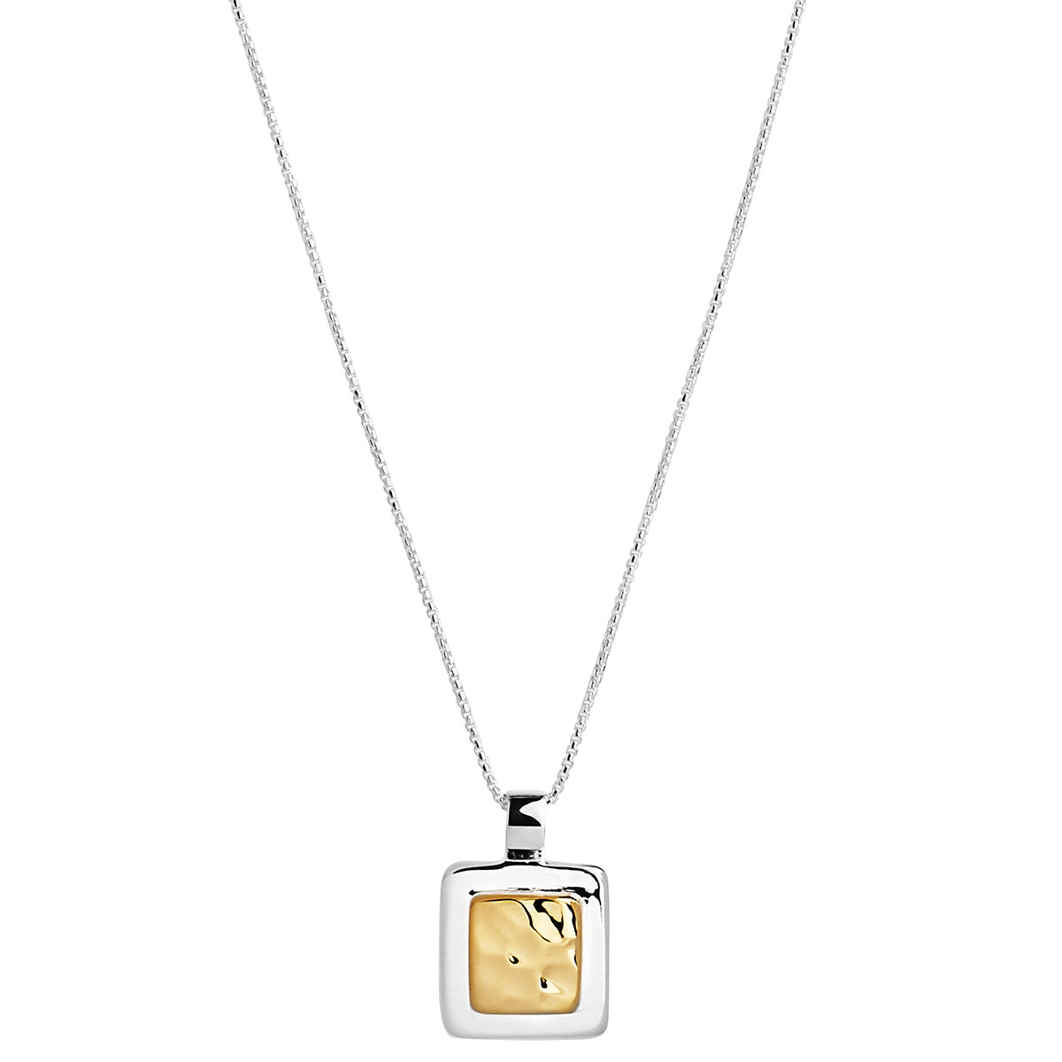 NAJO Oasis Two-Tone Pendant Necklace (45cm+ext)